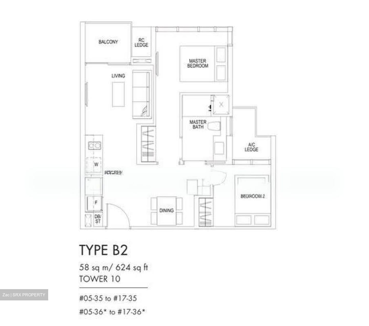 Sims Urban Oasis (D14), Condominium #590021701